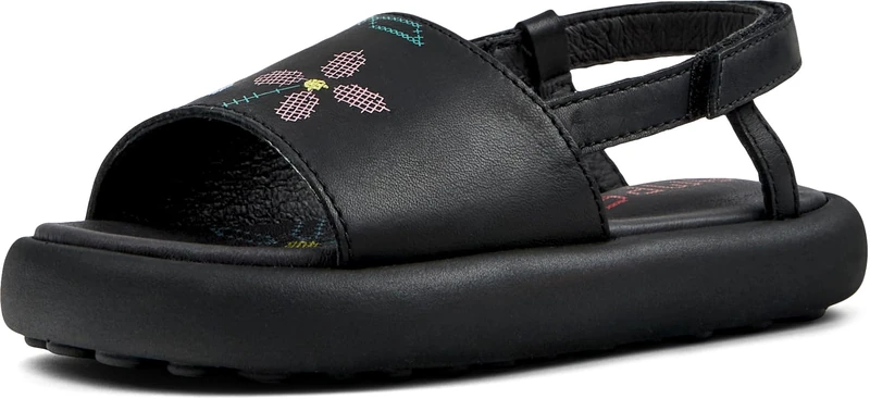 Camper Pelotas Flota K800631 Sandal, Black 003 TWS, 4 UK