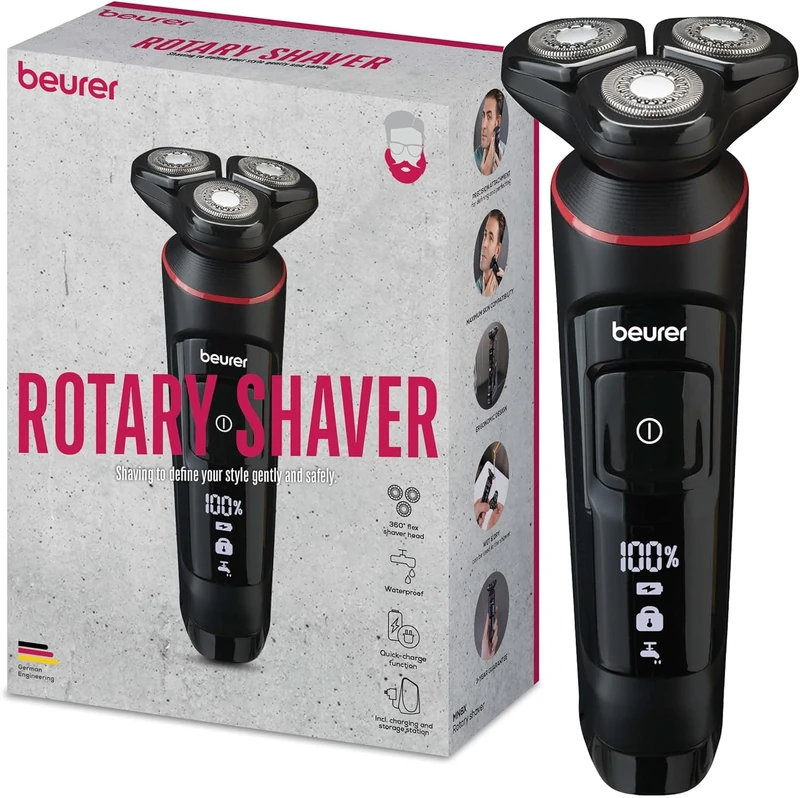 BEURER - MN8X MenCare Waterproof Shaver - 3 Years Warranty - Image 1