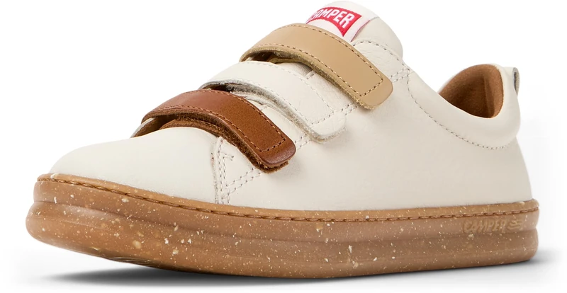 Camper Runner Four K800513 Sneaker, White Natural 015 TWS, 3.5 UK