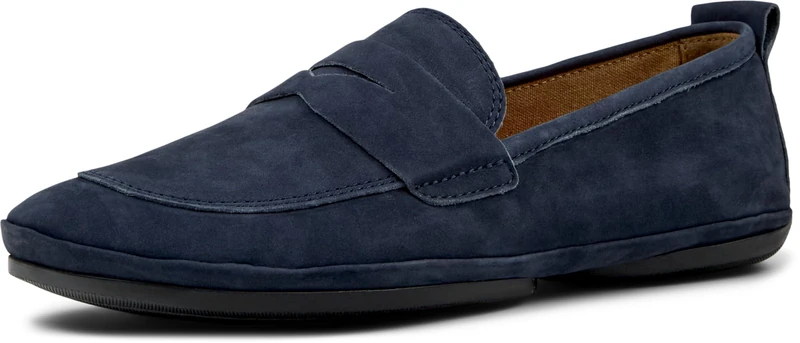 Camper Women's Right Nina K201421 Ballet Flat, Marine 015, 5 UK