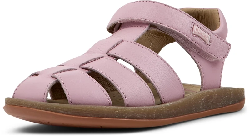 Camper Bicho 80177 T-Strap Sandal, Medium Pink 083, 12.5 UK