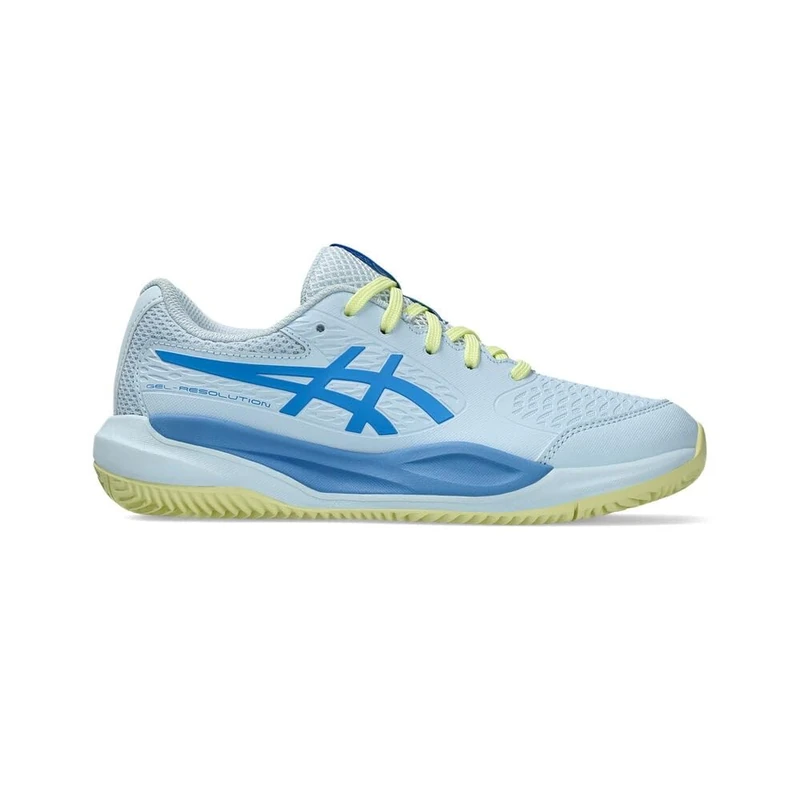 ASICS 1044A080-401 Gel-Resolution X GS Clay Men Light Blue/Blue Coast UK 5