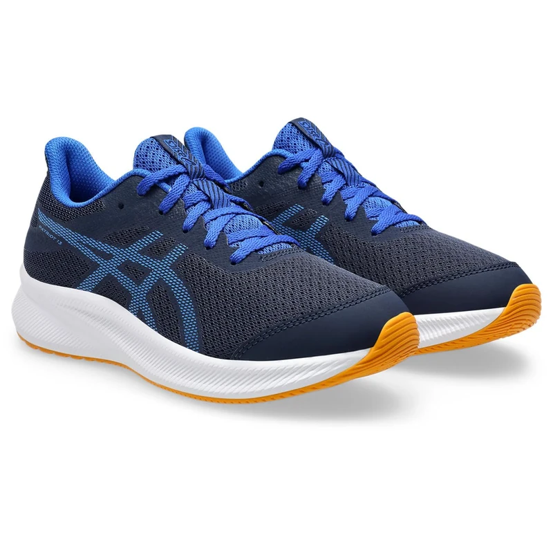 ASICS Boys Patriot 13 Gs Sneaker, Midnight Blue Coast, 2.5 UK