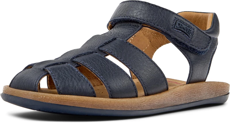 Camper Bicho 80177 T-Strap Sandal, Navy 077, 4 UK