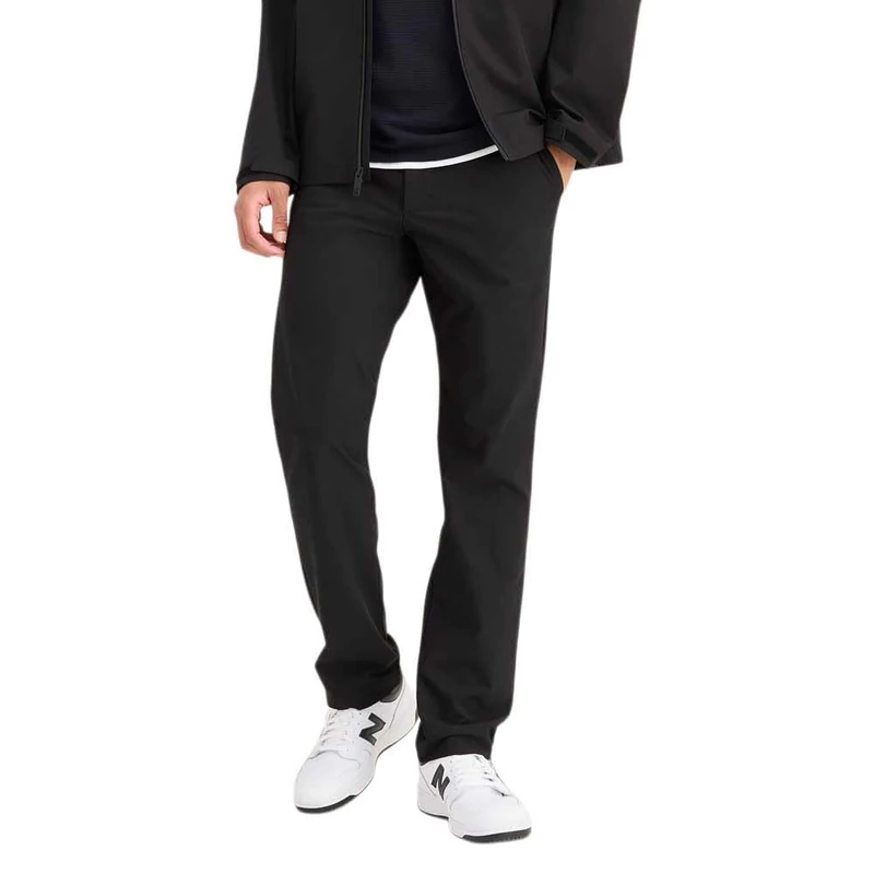 DOCKERS Men's GO AIRWEAVE Chino Slim Active Pants, Beautiful Black,