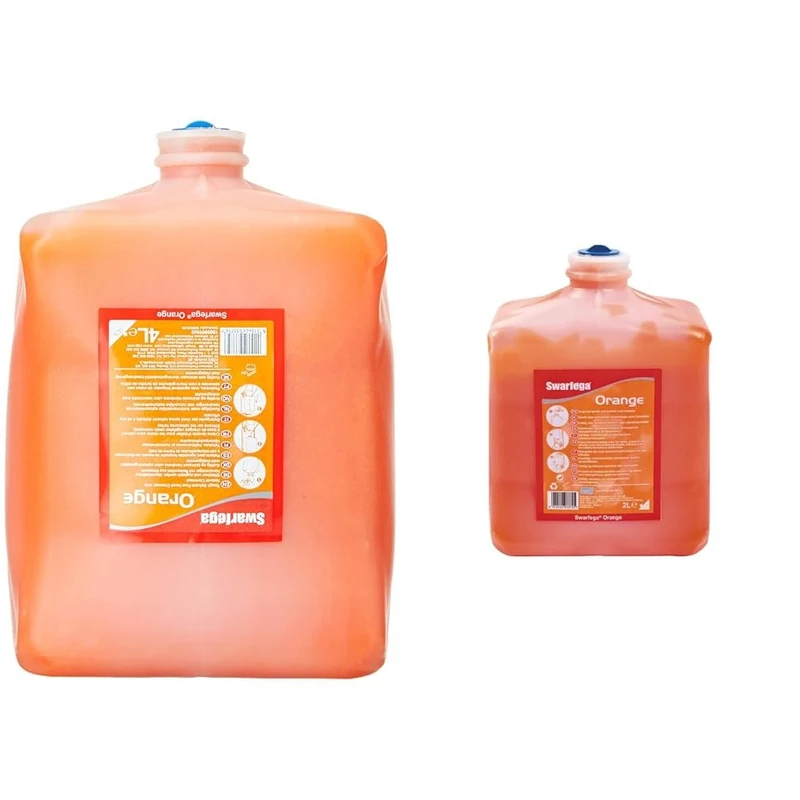 Swarfega Orange Hand Wash, Solvent-Free Heavy Duty Hand Cleaner with Natural Scrub & Moisturisers & Swarfega Orange Hand Wash, Solvent-Free Heavy Duty Hand Cleaner with Natural Scrub and Moisturisers