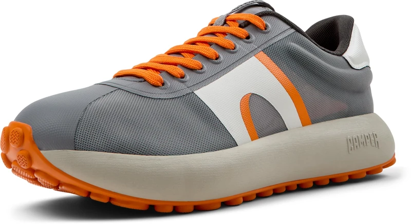 Camper Men's Pelotas Athens K100944 Sneaker, Medium Grey 016, 10 UK