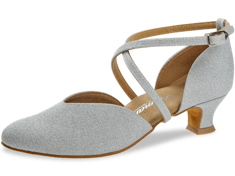 Diamant Women's 170-013-002 Dance Shoes, Silver, 2.5 UK