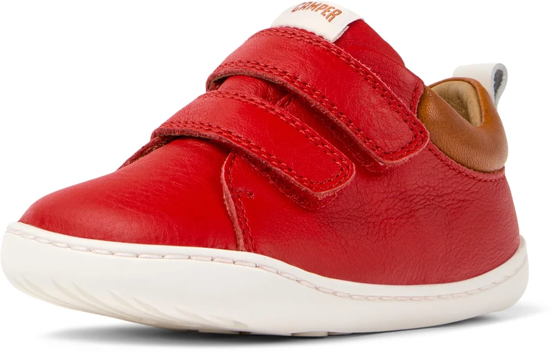 Camper Unisex Kids Peu Cami K800405 Basket, Bright Red 048, 10 UK Child