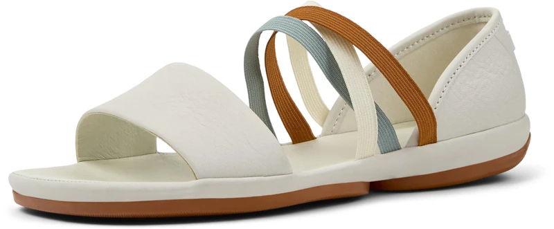 Camper Women's Right Nina K201710Strap, White Natural 003 Tws, 3 UK