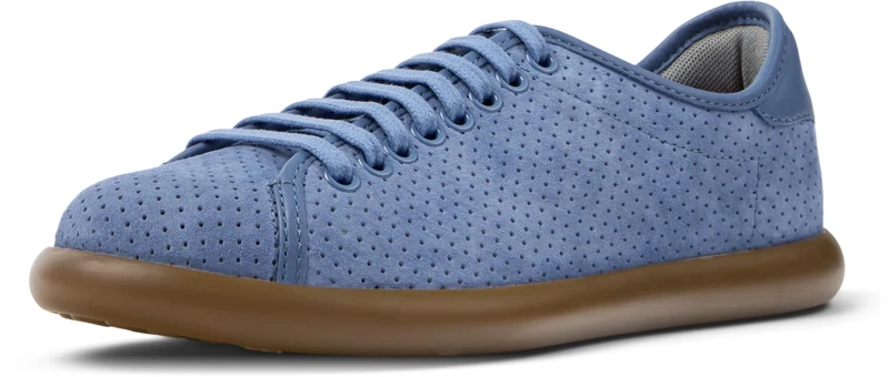 Camper Women's Pelotas Soller K201668Basket, Medium Blue 014, 5 UK