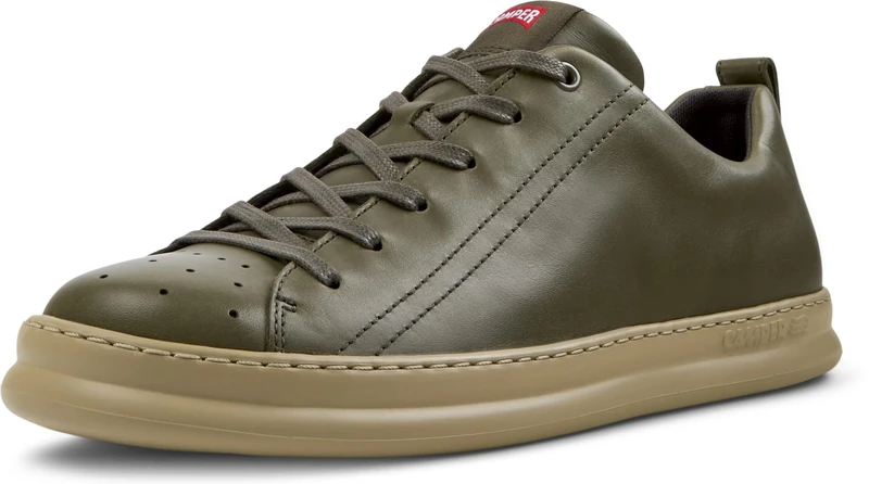 Camper Mens Runner Four K100226 Sneaker, Medium Green 148, 9.5 UK