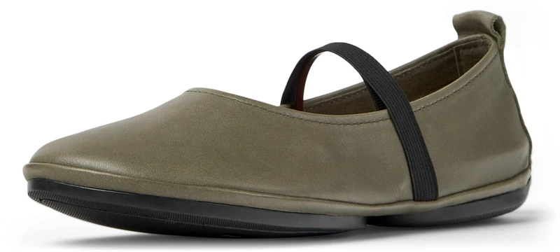 Camper Women's Right Nina K201643Mary Jane, Medium Green 011, 8 UK