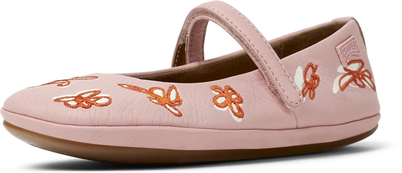 Camper Right K800486 Mary Jane, Medium Pink 008 TWS, 7.5 UK