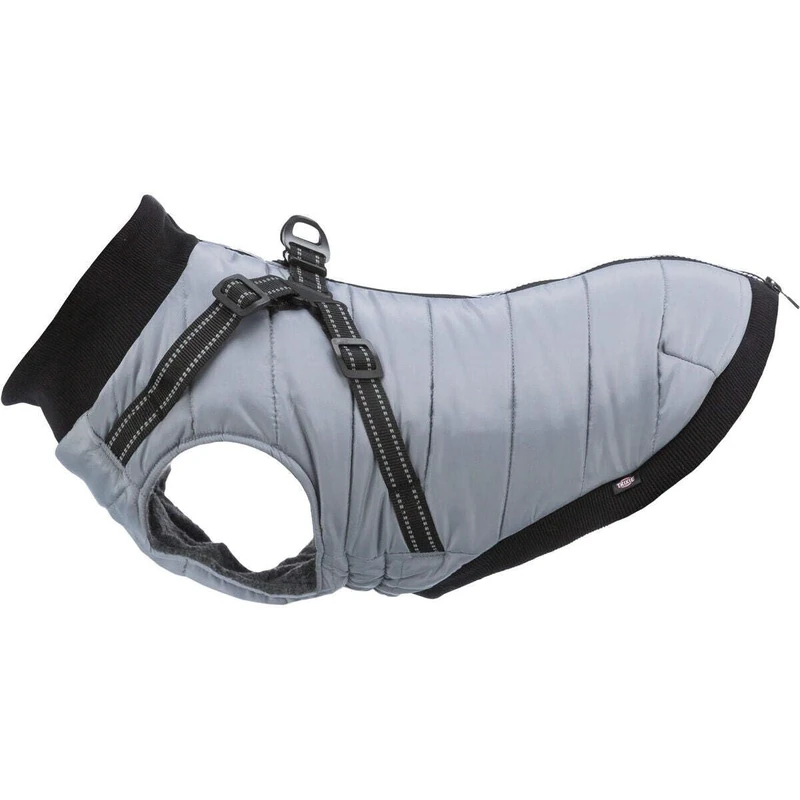 Trixie Fur Pontis with Harness for Dogs Grey - Image 1