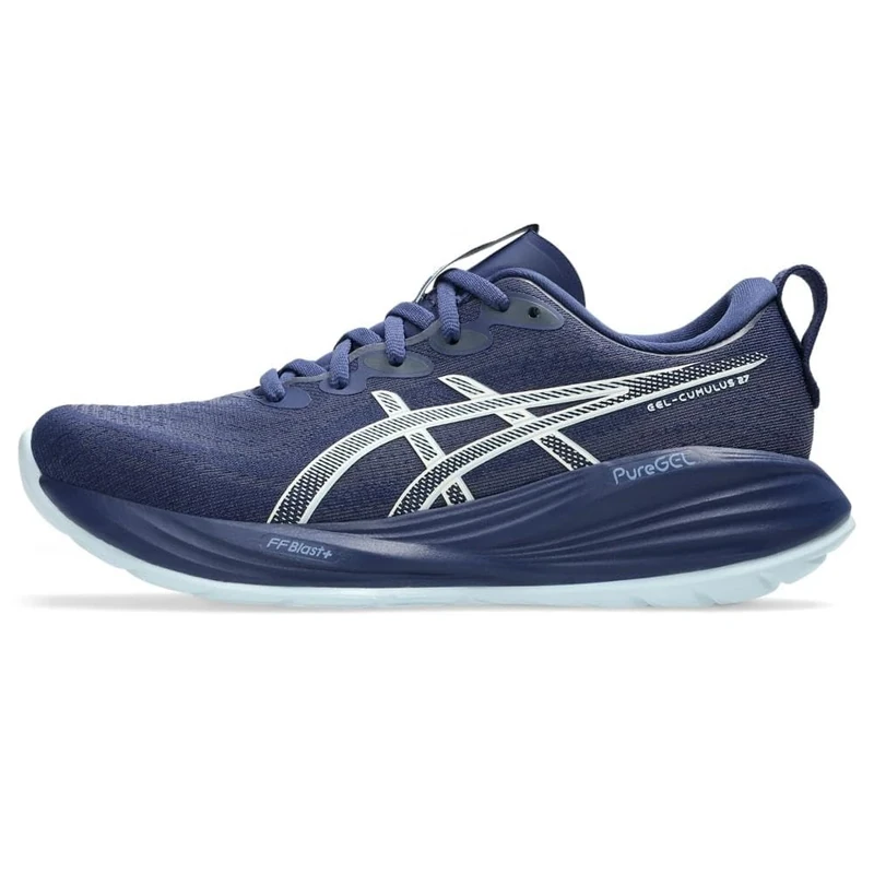ASICS Womens Gel-Cumulus 27 Sneaker, Indigo Blue Cool Grey, 5 UK