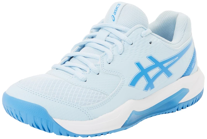 ASICS 1042A237-401 Gel-Dedicate 8 Women Light Blue/Blue Coast UK 3