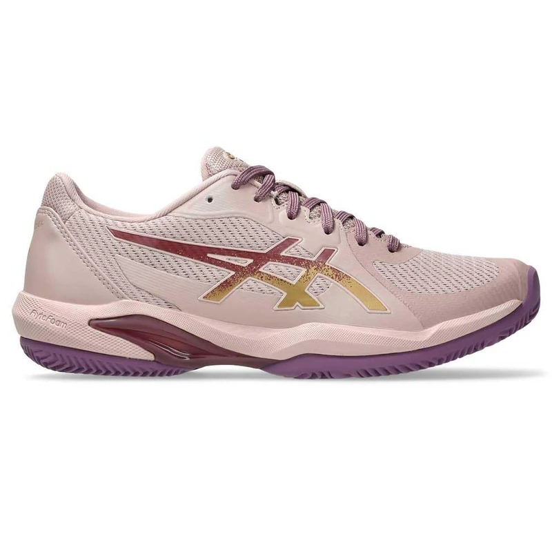 ASICS 1042A264-700 Solution Swift FF 2 Padel Women Neutral Pink/Pure Gold UK 8.5