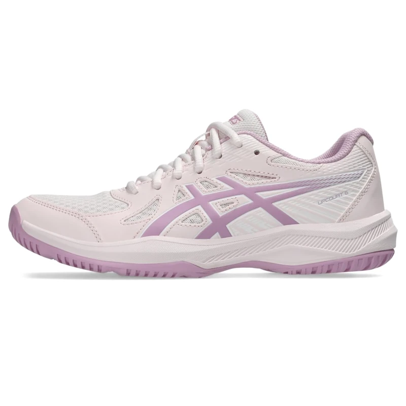ASICS 1072A107-101 Upcourt 6 Women White/Blue Coast UK 4