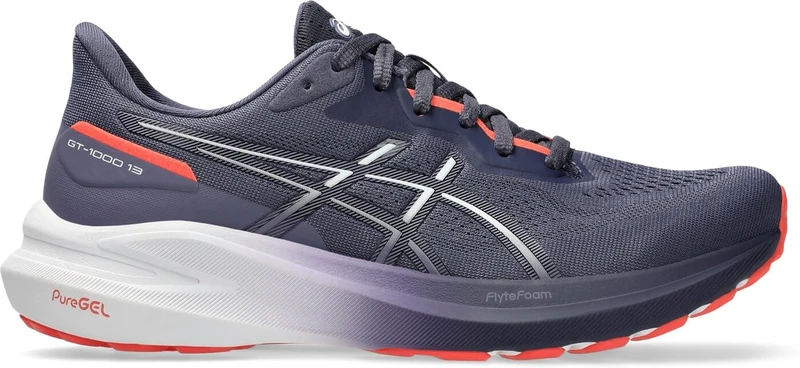 ASICS Women's GT-1000 13 Sneaker, Multicoloured, 8 UK