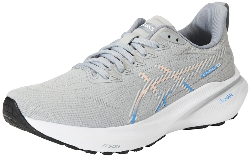 ASICS 1012B666-022 GT-2000 13 Women Piedmont Grey/White UK 5