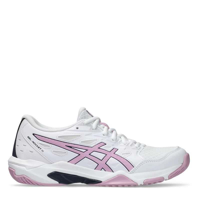 ASICS 1072A093-105 Gel-Rocket 11 Women White/Light UBE UK 8