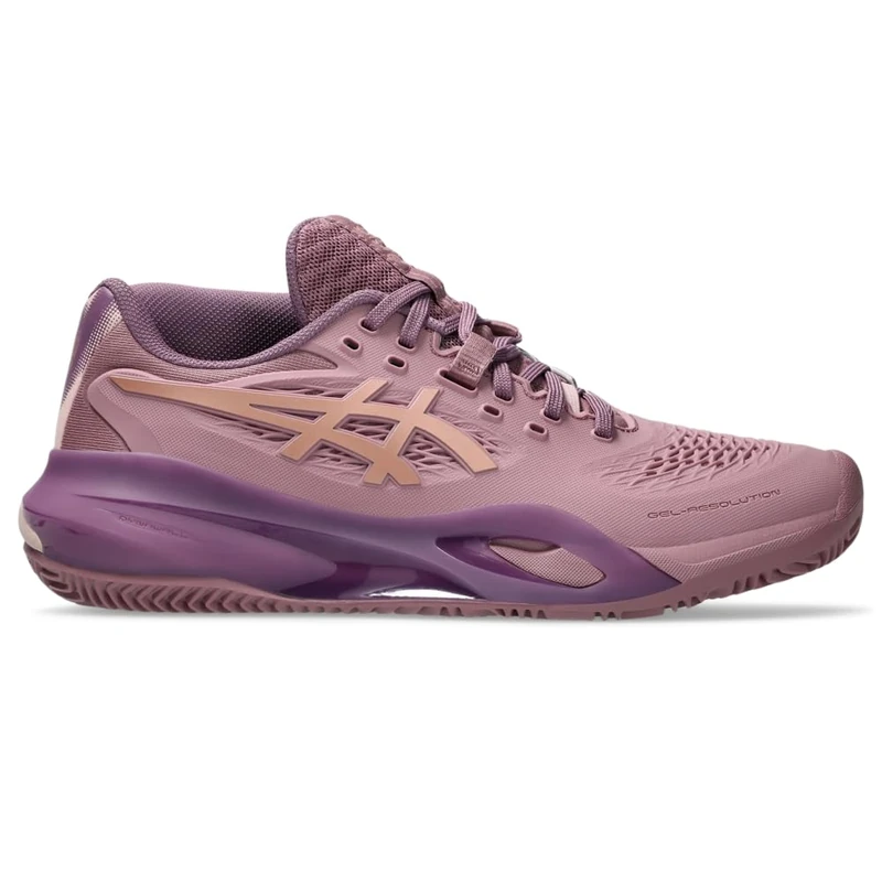 ASICS 1042A285-500 Gel-Resolution X Padel Women Purple Oxide/Rose Gold UK 10