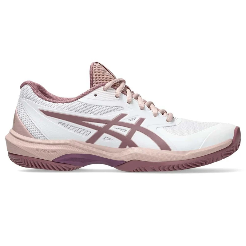 ASICS 1042A286-100 Game FF Padel Women White/Purple Oxide UK 6.5