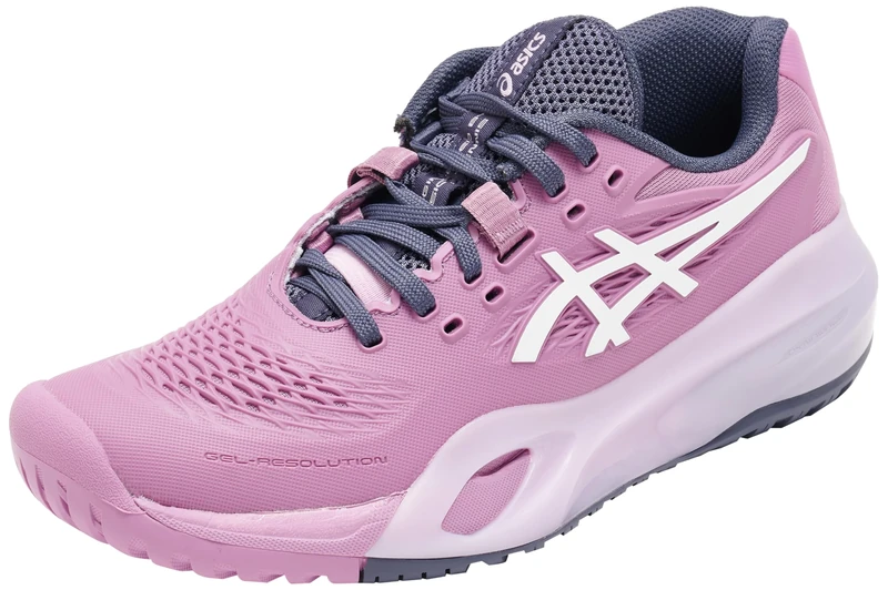 ASICS Women's Gel-Resolution X Sneaker, UBE/White, 3.5 UK
