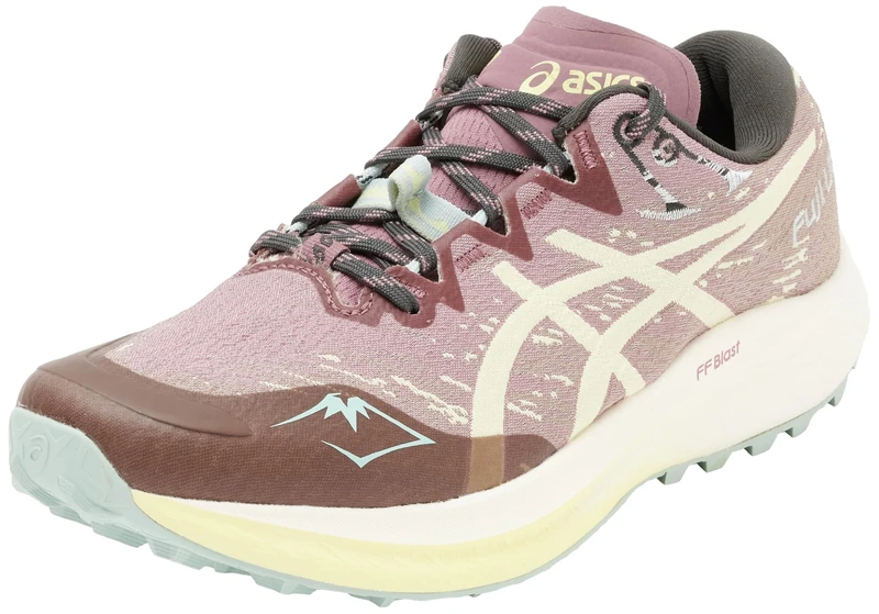 ASICS Women's Fuji LITE 5 Sneaker, Multicoloured, 9 UK