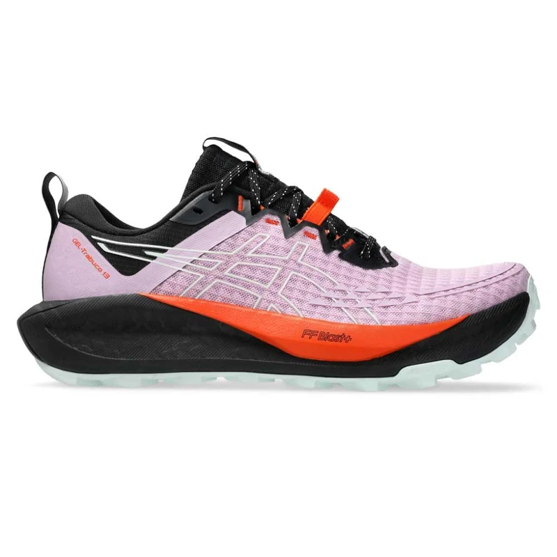 ASICS 1012B768-800 Gel-Trabuco 13 Women NOVA Orange/Light UBE UK 9
