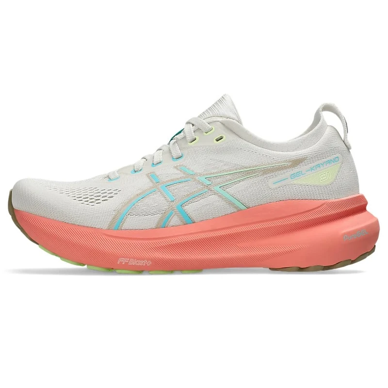 ASICS Gel Kayano 31 Running Shoe Womens Road Shoes Birch 5 Multicoloured