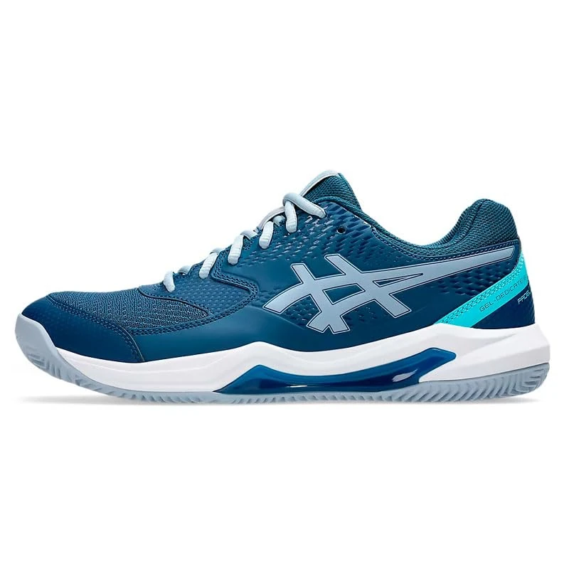ASICS 1041A414-405 Gel-Dedicate 8 Padel Men MAKO Blue/Grey Blue UK 8