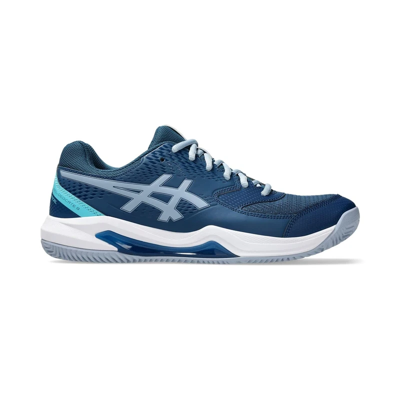 ASICS 1041A414-405 Gel-Dedicate 8 Padel Men MAKO Blue/Grey Blue UK 10
