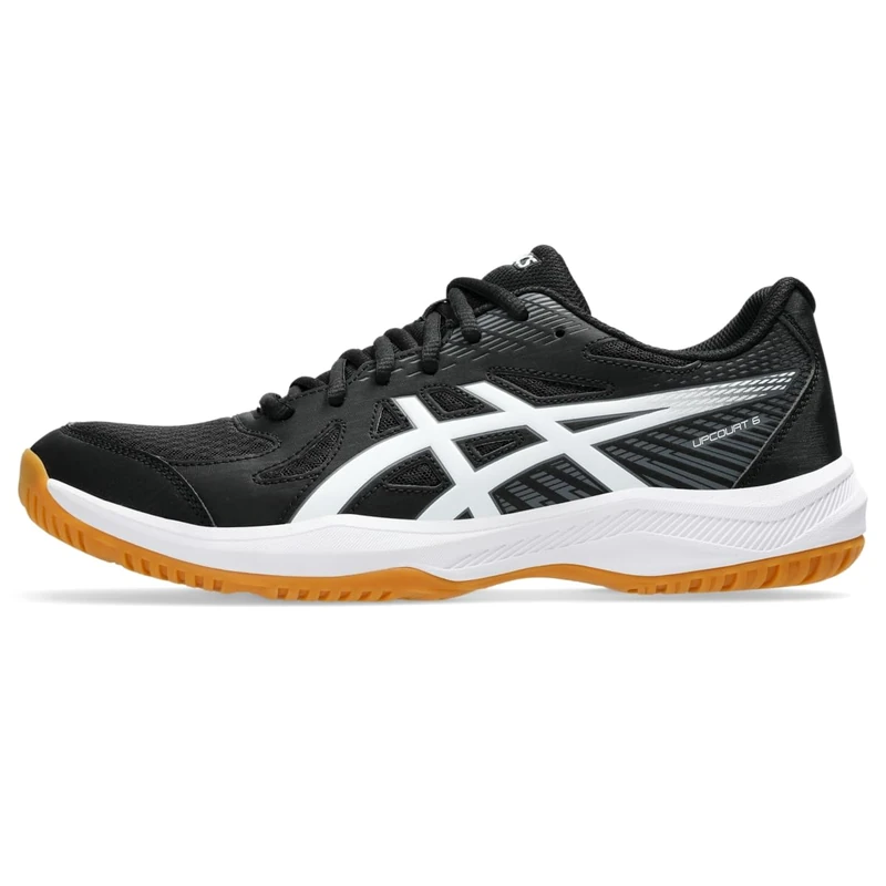 ASICS Upcourt 6 Sneaker Black White - Image 1