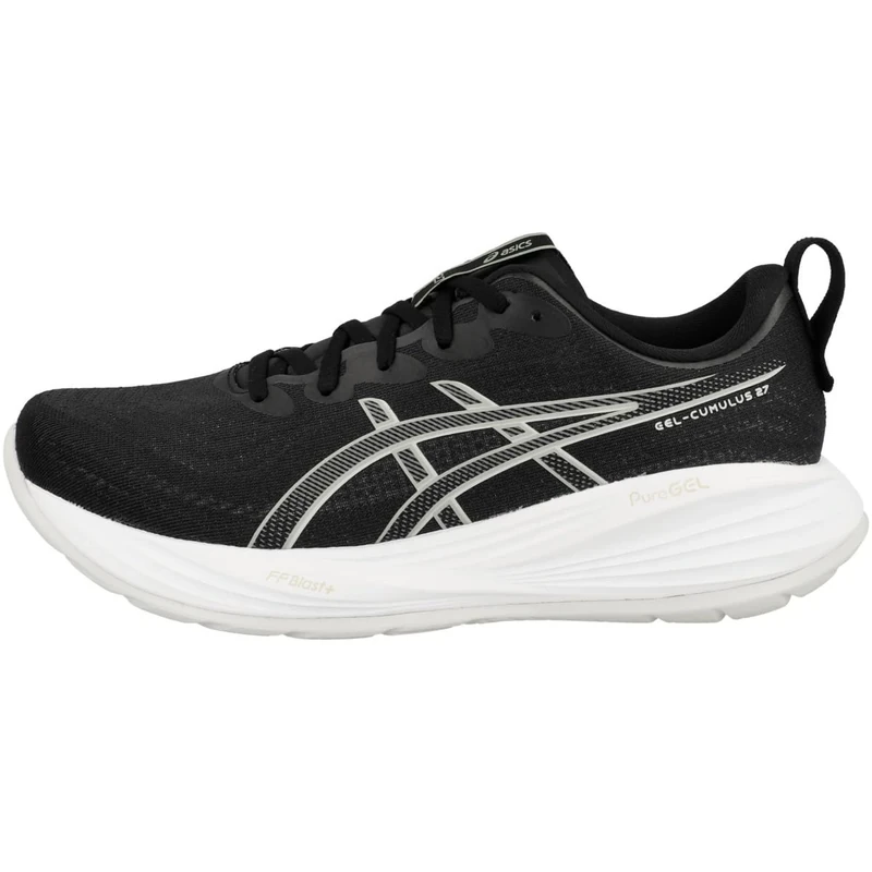 Asics Men's Gel-Cumulus 27 Running Shoes, Black/Concrete, 9
