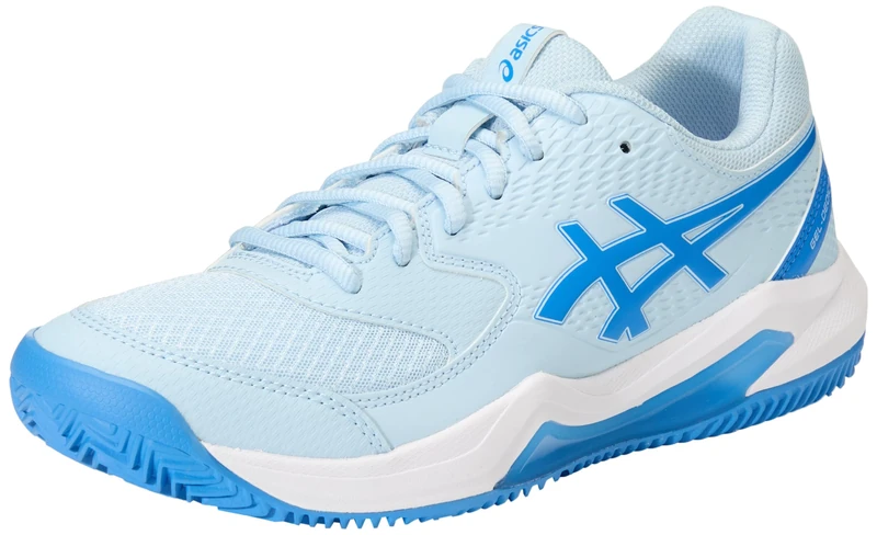 ASICS 1042A255-401 Gel-Dedicate 8 Clay Women Light Blue/Blue Coast UK 3
