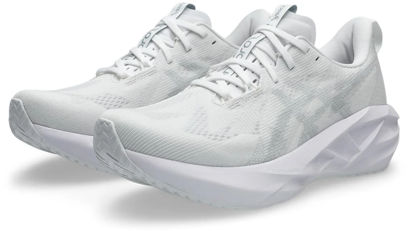 ASICS 1011B974-100 NOVABLAST 5 Men White/Piedmont Grey UK 6