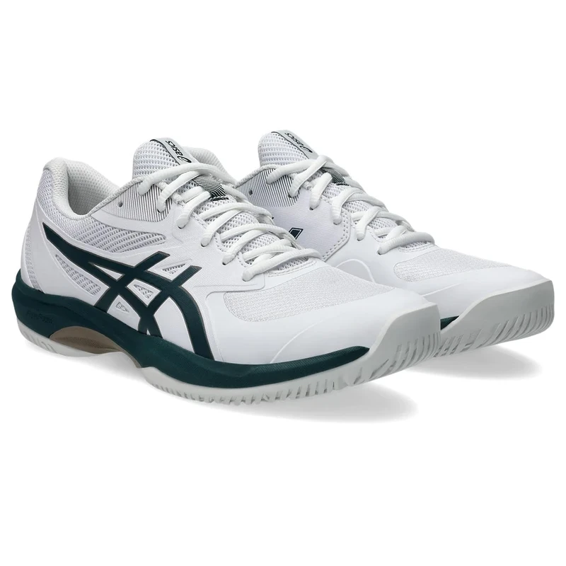 ASICS 1041A489-100 Game FF Men White/Saxon Green UK 6