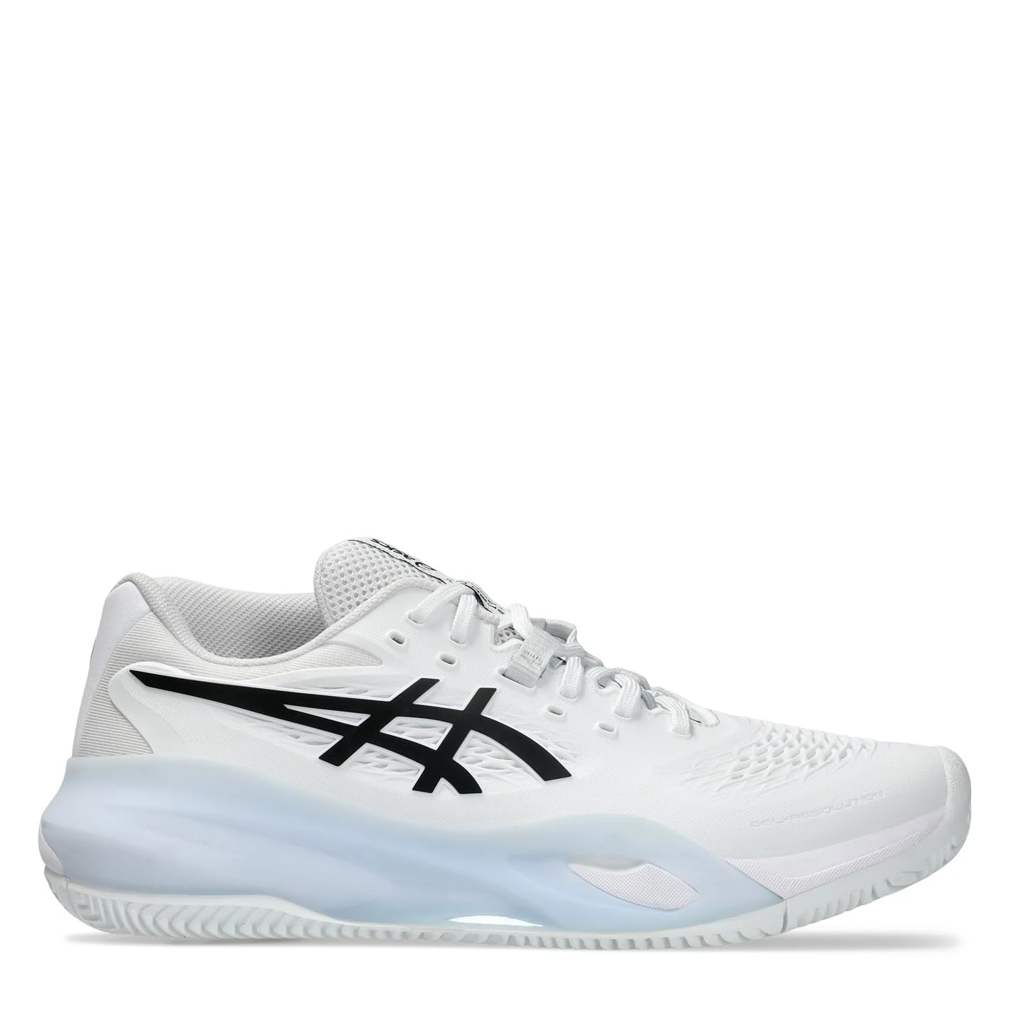 ASICS 1041A485-100 Gel-Resolution X Clay Men White/Black UK 8