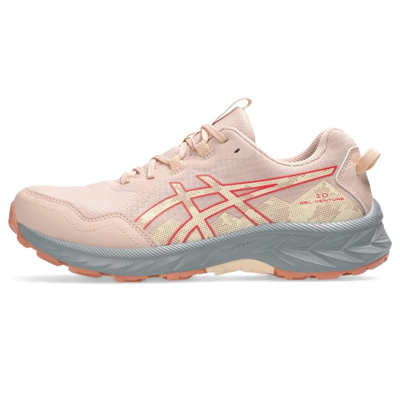 ASICS Women's Gel-Venture 10 Sneaker, Maple Sugar/Cozy Pink, 4 UK