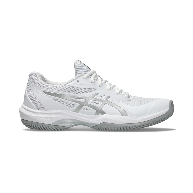 ASICS 1042A282-101 Game FF Clay Women White/Pure Silver UK 4