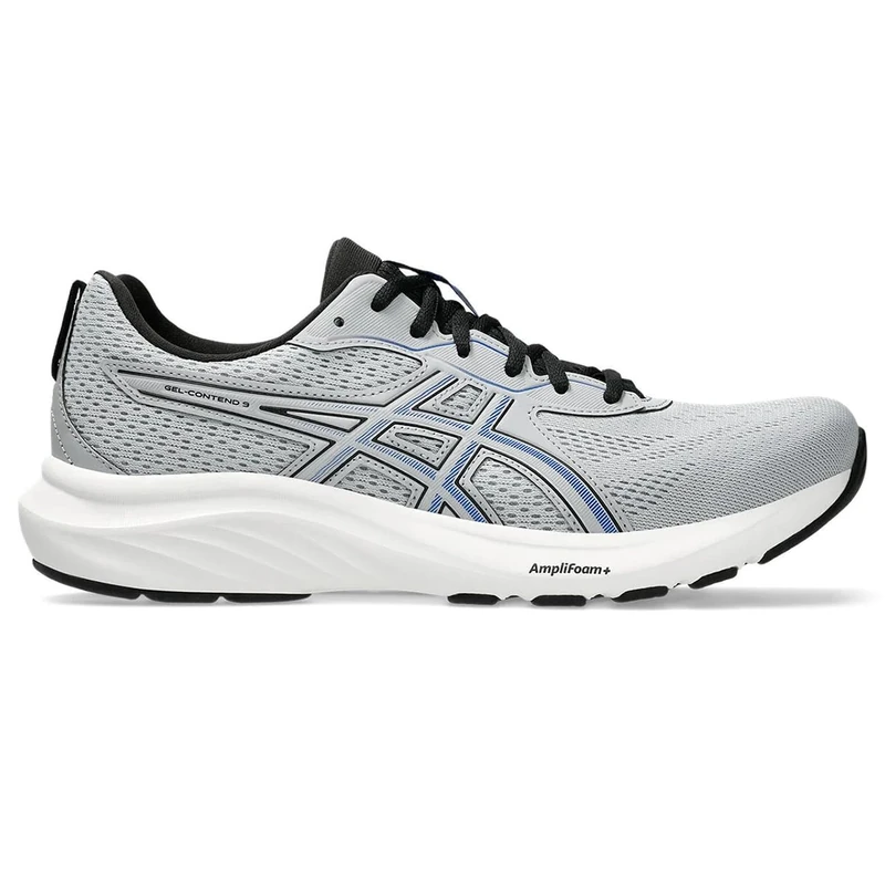ASICS 1011B881-022 Gel-Contend 9 Men Piedmont Grey/Black UK 10 - Image 1