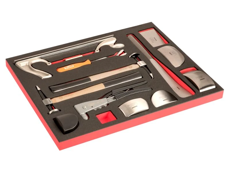 BAHCO FF1A236 Foam Fit & Go 3/3 para carrocería de automoción-13 piezas Hardware, Other Tools, Multicolor