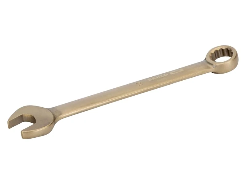 BAHCO NS003-14 Llave combinada antichispa de Aluminio Bronce 150 mm, 7/16" Hardware, Other Tools, Multicolor