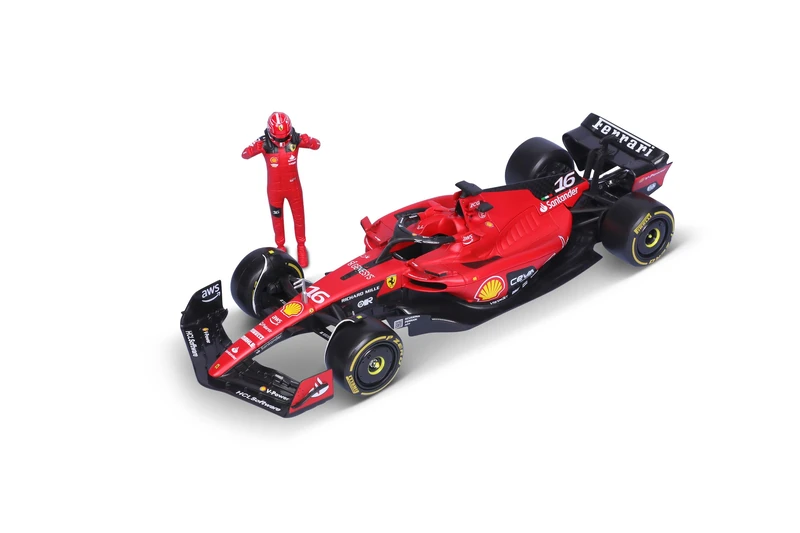 Bburago Ferrari SF-23 Charles Leclerc #16 2023 - 1:24 Scale Model