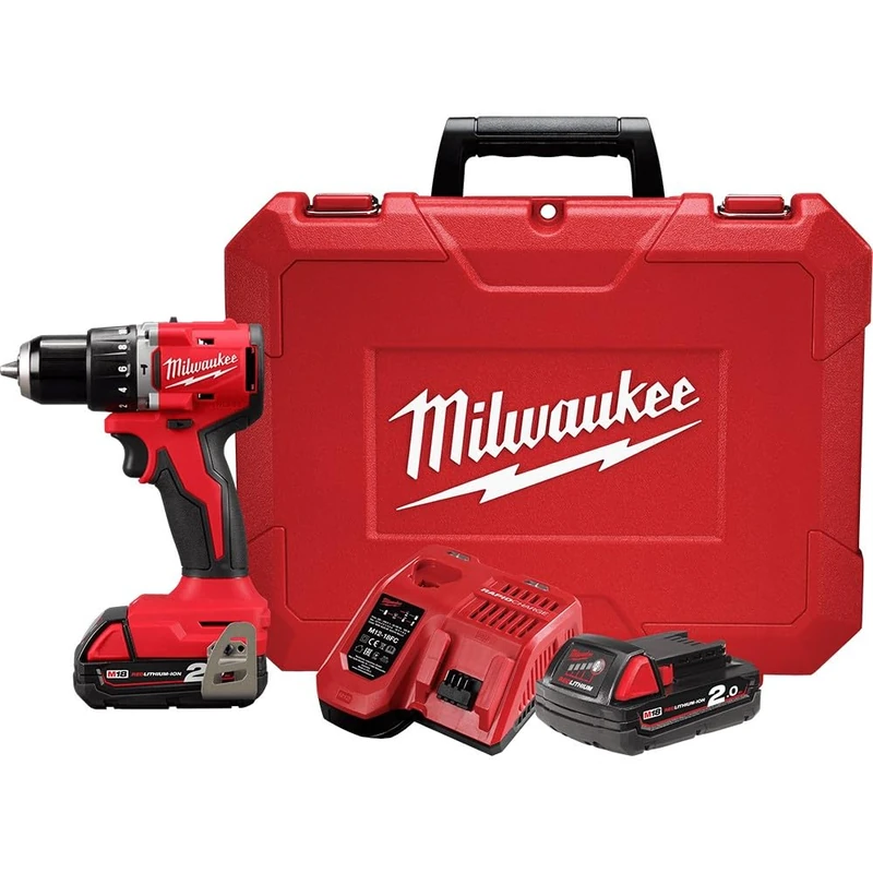MILWAUKEE 4933492833 M18BLDDRC-202C Hardware, Other Tools, Multicolor