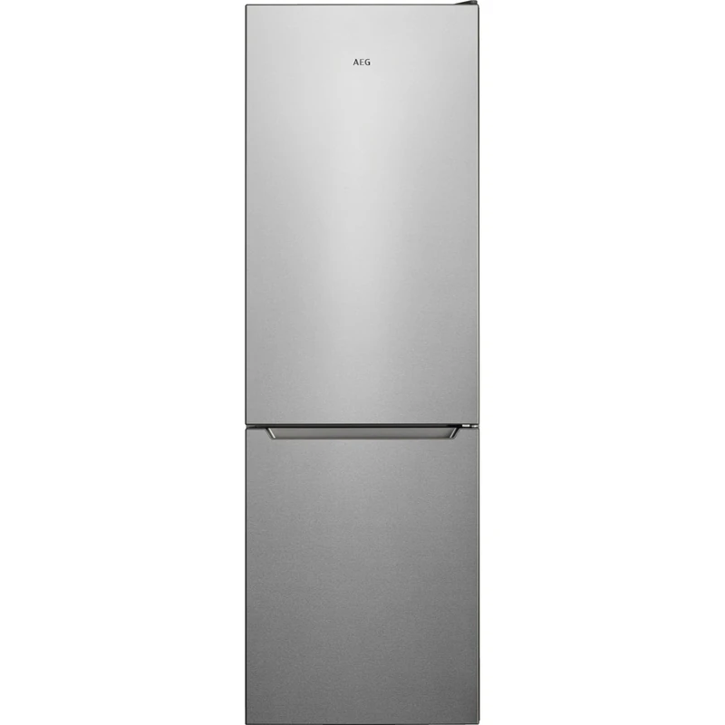AEG 5000 Series Freestanding Fridge Freezer, ORC5S331EX, 186 cm ColdSense LowFrost Technology, 232/107 Litres Cooling/Freezer Capacity, 186x595x650 mm, Led Light, Electronic Control, Safety Glass