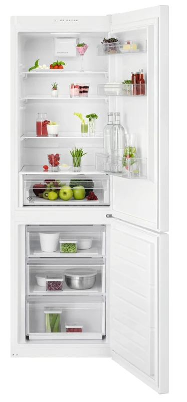 AEG 5000 Series ColdSense Freestanding Fridge Freezer ORC5S331EW, 186 cm, Capacity 232L/107L, Low Frost Technology, Auto Defrost, DynamicAir, Built In, LED Light, 1860x595x650mm, Class E, White
