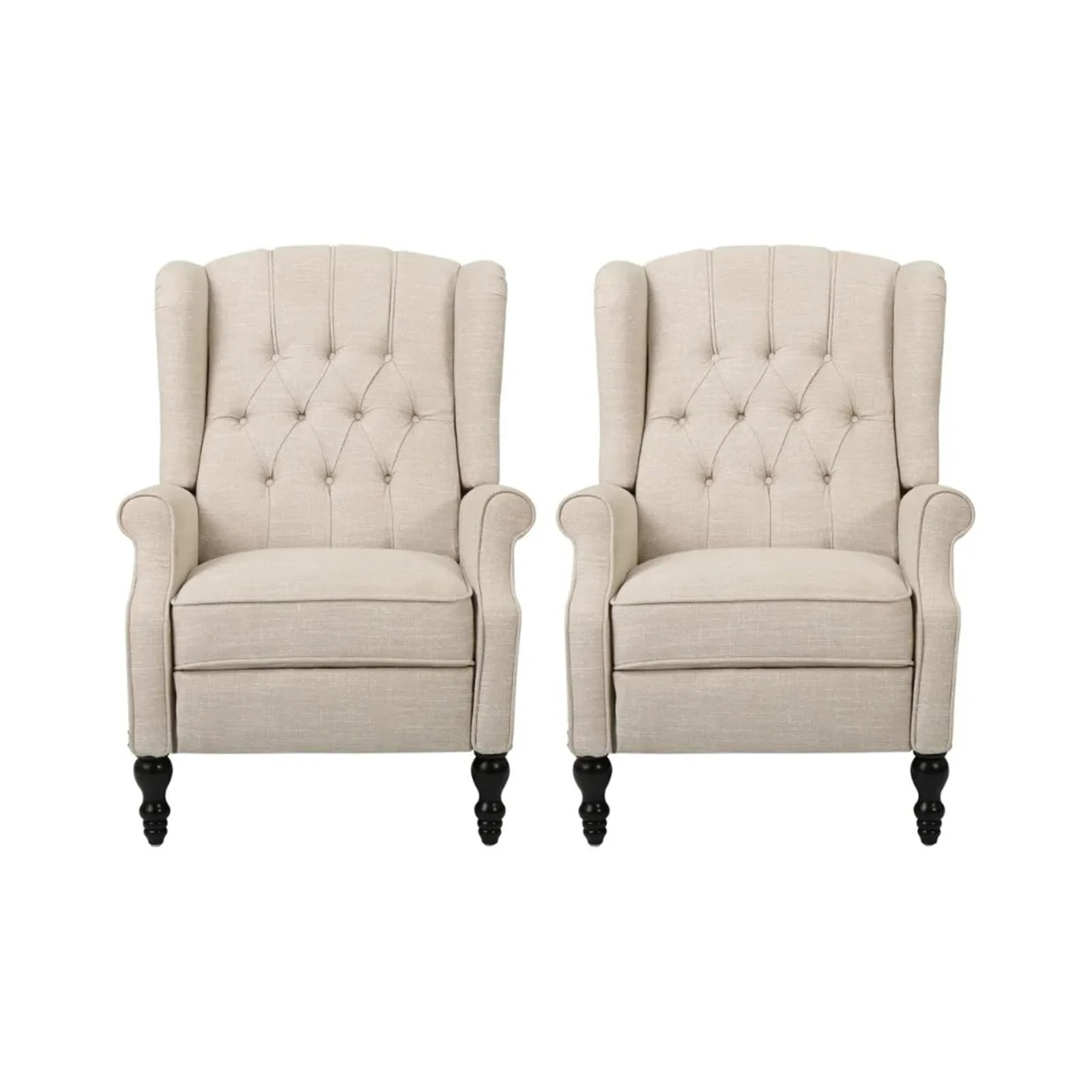 KLNBV lounge chair, Fabric Pushback iner, Set of 2, Blue Living Room Chairs Accent Chair,sofa couch